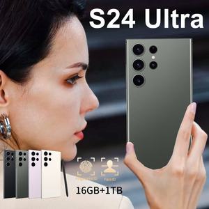 2024 Neues S24 Ultra Android 13 Smartphone 7,3 Zoll HD 16GB 1TB Speicher 4G 5G 72 108 megapixel gebauter Stift 100W Hot Selling Gaming Mobile - Product Image 2