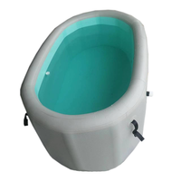 Bain de glace portable bon marché Bain de glace gonflable en plongée froide Récupération personnalisée Bain de glace refroidisseur d'eau
