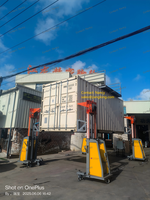 Chargeur à distance électrique de 40 tonnes de qualité industrielle pour le chargement et le déchargement de conteneurs lourds.