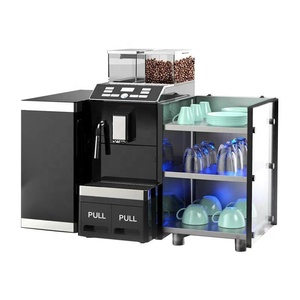 Machine à café expresso intelligente entièrement automatique à écran tactile pour usage domestique et commercial - Product Image 1