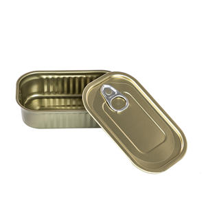 Boîte <span class=keywords><strong>de</strong></span> conserve recyclable vide pour sauce <span class=keywords><strong>caviar</strong></span> thon <span class=keywords><strong>boeuf</strong></span> viande poisson avec couvercle facile à ouvrir - Product Image 5