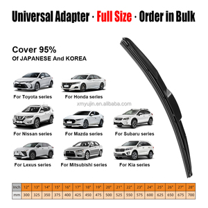 Nouvel Essuie-Glace Universel 2026 pour Voiture, Type Crochet en U, 12'-28', Accessoires d'Essuie-Glace Hybrides en Silicone pour Pare-Brise - Product Image 3
