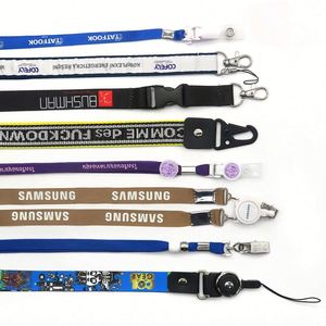 Cheap Promotional Gift Sublimated Printing <b>Polyester</b> <b>Lanyard</b> Custom Logo Metal or Plastic Hook&Buckle Satin <b>Lanyards</b> - Product Image 1