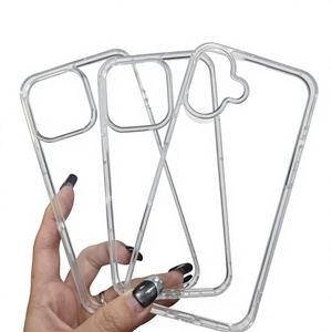 2026อุปกรณ์เสริมโทรศัพท์มือถือแบบ2 in 1ฝาหลัง TPU อะคริลิคแข็งสำหรับ iPhone 11 12 13 <span class=keywords><strong>14</strong></span> 15 16 17 PRO MAX <span class=keywords><strong>เคส</strong></span>ใส - Product Image 2