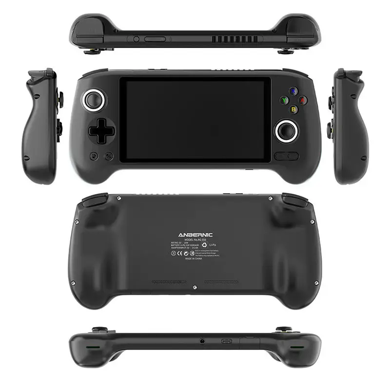 Novo console de jogos portátil Anbernic RG556 Android 13 sistema retrô console Oled Gaming Player 5.5" tela para jogar PS2 PSP