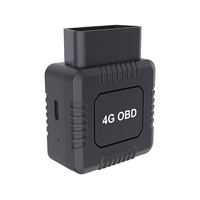 Rastreador GPS VIECAR 4G OBD-II para Vehículos, Monitoreo del Motor, Alarma de Exceso de Velocidad, Dispositivo Rastreador con Puerto OBD II