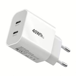 <b>Type</b> <b>C</b> Charger Fast Charging USB-<b>C</b> Power Supply <b>Adapter</b> US/EU Plug High Speed <b>Type</b> <b>C</b> Charger - Product Image 1