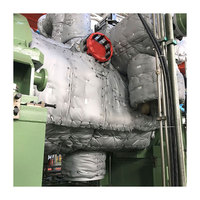 Veste de protection thermique industrielle en tissu de fibre de verre, personnalisable, amovible et réutilisable, résistante au feu et à la chaleur