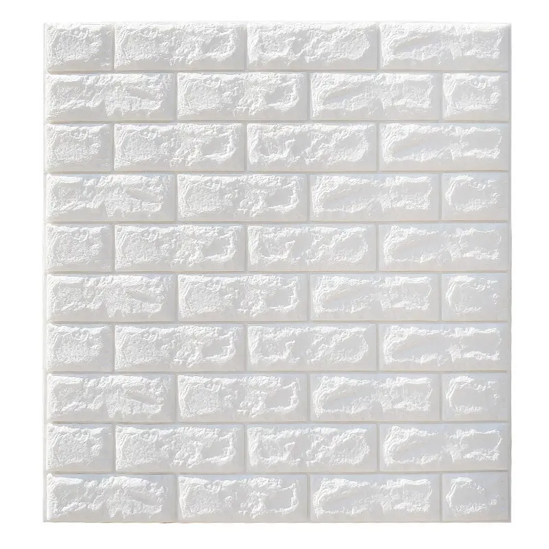 Hot Sales 70*77 CM Nordic Style Foam Brick 3D Wall Sticker for Living Room