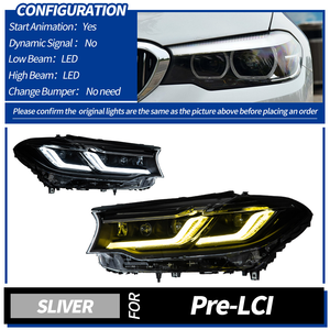 AURON New <b>12V</b> 6000K 36W LED Lamp 5 Series G30 G38 M5 2018-2020 Retrofit 6000 Lumens 100% Fitment <b>Plug</b> Play - Product Image 6