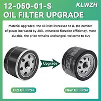 Filtro de Aceite 12-050-01-S para Motor KH-12-050-08 CH18-CH25 CV18-CV25 CV17-CV26 AM125424, 49065-7007, Filtro de Aceite para Cortacésped