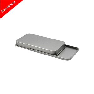 Nhà Sản Xuất Tùy Chỉnh Hình Chữ Nhật Kim Loại Hộp Thiếc Trượt Nắp Nhỏ Bạc Hà <span class=keywords><strong>Tin</strong></span> Container Có Thể Cho Thực Phẩm Thuốc Sử Dụng Bạc Hà Kẹo Tinplate Jar - Product Image 3