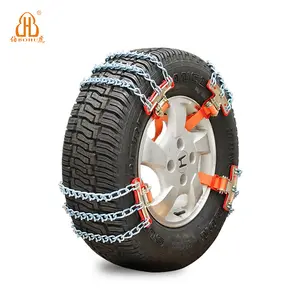 Correntes antiderrapantes para pneus de roda BOHU, correntes antiderrapantes para caminhões e pneus de carro, correntes antiderrapantes para emergência