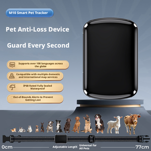 Localizador GPS para Mascotas, Rastreador Inteligente Antipérdida, Dispositivo Antidesviación, Resistente al Agua, Certificado, con Satélite, Vibración, SOS, Plástico, Almacenamiento en la Nube - Product Image 3