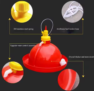 家畜農場向け新型自動給餌・給水システム 360 プラッソン給水器 スクエアPVC給水パイプ 長寿命 - Product Image 3