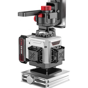 Màu xanh/Màu xanh lá cây 360 Tự san lấp mặt bằng laser quay mức độ 4D đường 12/16 ngang & Dọc Dòng Laser khảo sát công cụ đo lường - Product Image 3