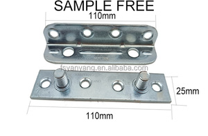 Yanyang đồ nội thất ốc vít nối kim loại giường tầng khung móc bản lề đường sắt - Product Image 2