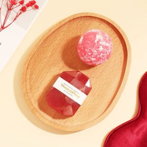 Special Hot Promotional Wine Red Series Big <b>Cup</b> Straw Eye Mask Bathing Set for New Year Christmas Festival Corporate Gift Ideas - Product Image 4