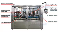 Machine automatique de mise en conserve de bière artisanale sous pression industrielle