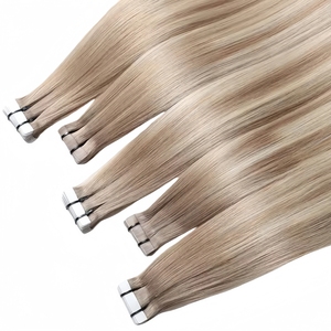 Extensions cheveux vierges donneur brut, Ins invisibles bande cheveux donneur Vietnam et cheveux de bâton alignés cuticule donne - Product Image 2