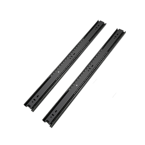 45mm đồ nội thất phần cứng mở rộng đầy đủ 3 lần ngăn kéo hướng dẫn bóng mang Ngăn kéo trượt tủ bếp Ngăn kéo trượt - Product Image 3