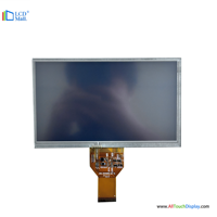 Écran LCD TFT multi-touch de 7 pouces, résolution 800*480, écran tactile résistif, interface RGB, module LCD