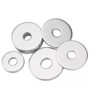 Flat Metal Round Spacer M5 Plain Stainless Steel Plain Flat <b>Washers</b> - Product Image 5