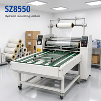Machine de plastification thermique hydraulique semi-automatique 520 720 920 mm avec découpe automatique et superposition pour l'impression