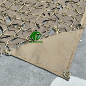 <span class=keywords><strong>Filet</strong></span> <span class=keywords><strong>de</strong></span> <span class=keywords><strong>camouflage</strong></span> désertique Kango avec œillets renforcés pour dissimulation, couverture <span class=keywords><strong>de</strong></span> véhicule et ombrage <span class=keywords><strong>de</strong></span> jardin - Product Image 3