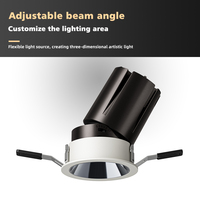 Projecteur de plafond Ip65 imperméable d'avant-toit d'extérieur de salle de bains de cuisine