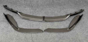 Parachoques de coche de fibra de carbono Real de venta de agujeros para labios delanteros F91 F92 F93 M8 PT - Product Image 5