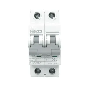 Disyuntor eléctrico en miniatura 1P 2P 3P 4P Din Rail AC Mini Disyuntores Panel MCB