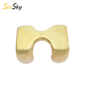 SinSky pinces à licou en laiton massif robustes <span class=keywords><strong>pince</strong></span> à corde en cuir pour animaux de compagnie chien laisse pour animaux de compagnie <span class=keywords><strong>pince</strong></span> à corde en laiton pour laisse de chien - Product Image 2