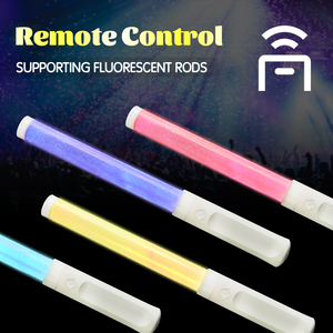 Longstargift ánh sáng phát sáng cho các buổi hòa nhạc điều khiển từ xa chuyển đổi 15 màu RGB CE pin tùy chỉnh cho Wedding party LED Light Stick - Product Image 4