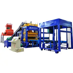 QT5-15 vollautomatisch automatische Blocklinie Tiger-Block-Herstellungsmaschine für Bau hydraulische Ziegelherstellungsmaschine