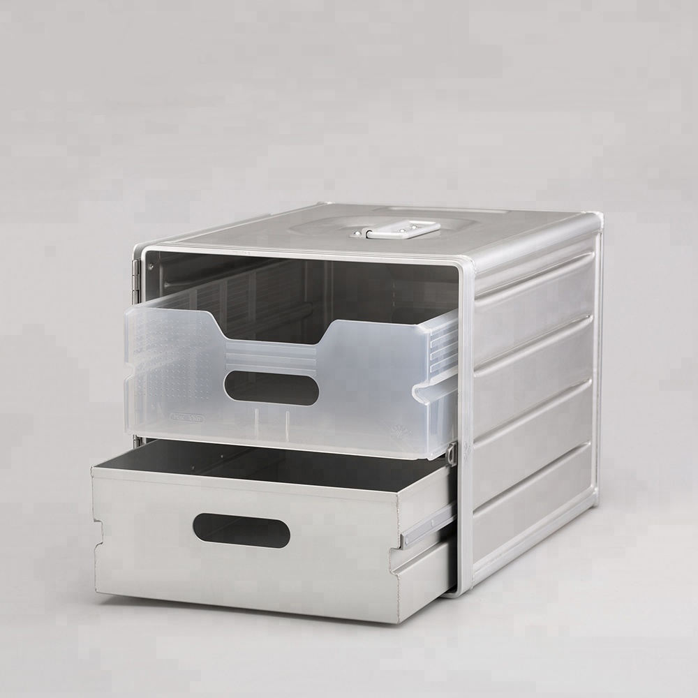 Стандартный алюминиевый выдвижной ящик