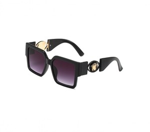 4518 New Fashion Sunglasses Women Sunscreen UV Retro <b>Large</b> <b>Frame</b> Men's Sunglasses - Product Image 2