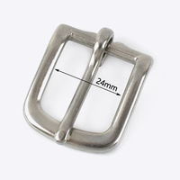Meetee — boucles en acier inoxydable à aiguille unique, fermoir pour chaussures, ceinture, pour montre, bagage, YK087