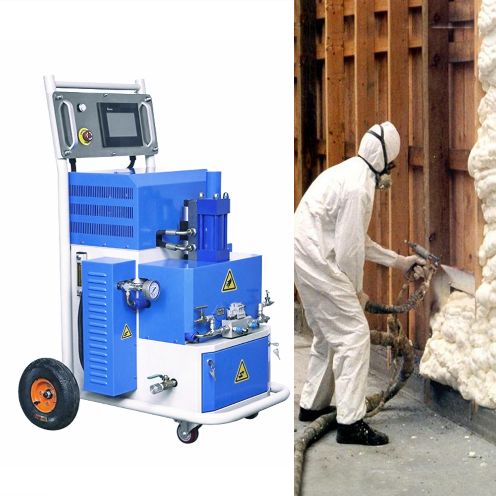 Polyuréthane haute pression d'isolation de mousse de jet de machine