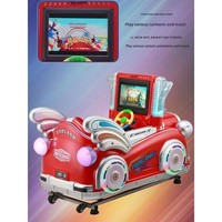 Vente directe d'usine nouvelle machine de balançoire de voiture classique pour enfants voiture à bascule à pièces équipement d'amusement Kidie Ride