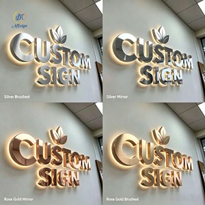 Custom LED 3d Signage <strong>Wooden</strong> Letter <strong>Sign</strong> Business logo Led Illuminated <strong>Sign</strong> for Company Brand logo Outdoor Shop <strong>Name</strong> Board <strong>Sign</strong> - Product Image 3