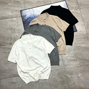 Polo d'été décontracté et respirant pour homme, 100 % coton, coupe vintage, style sport, collection Ralph Lauren 2026 - Product Image 1