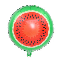 Fruitvormige folie ballonnen avocado aardbei watermeloen ballon voor zomer thema verjaardag feest decoratie benodigdheden