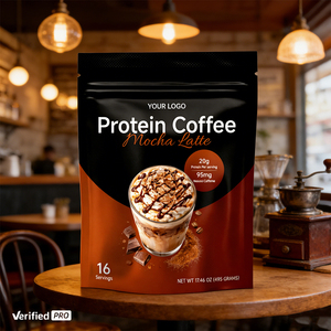 <span class=keywords><strong>Caffè</strong></span> Proteico Istantaneo a Marchio Privato, Gusto Morbido, Integratore per Nutrizione Sportiva - Product Image 1