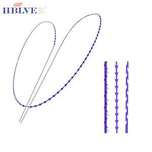 Hilo <span class=keywords><strong>de</strong></span> <span class=keywords><strong>Sutura</strong></span> Médico <span class=keywords><strong>de</strong></span> Doble Aguja PDO con Púas, Hilo <span class=keywords><strong>de</strong></span> Belleza Absorbible Seguro para Tratamiento <span class=keywords><strong>de</strong></span> Estiramiento <span class=keywords><strong>de</strong></span> la Piel - Product Image 1