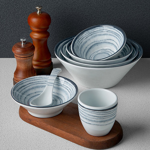 Assiettes en mélamine givrée de qualité supérieure, design dernier cri, 100% mélamine, mignonnes, modernes, assiettes à dîner, assiettes en mélamine - Product Image 6