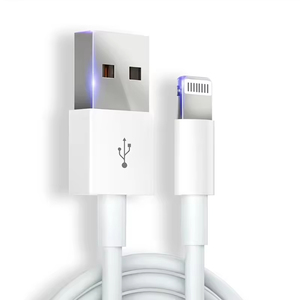 สายชาร์จเร็ว 3A ความยาว 3 ฟุต 6 ฟุต 10 ฟุต สายดาต้า USB สำหรับ iPhone 14 13 12 11 Pro Max - Product Image 1