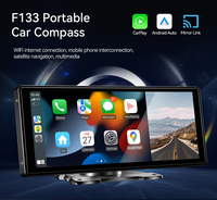 Récepteur d'autoradio portable sans fil Carplay et Android Auto 9.3"