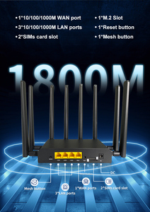 <span class=keywords><strong>Router</strong></span> jala nirkabel CPU Dual Core Wifi6 5G Hotspot cap Portal ponsel 5G <span class=keywords><strong>Modem</strong></span> kartu SIM ganda <span class=keywords><strong>Router</strong></span> LTE <span class=keywords><strong>Wifi</strong></span> 6 Firewall baru - Product Image 3