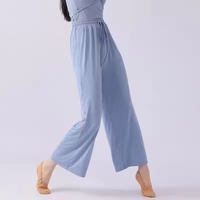 Vêtements de danse moderne, robe de yoga, pantalon de danse classique, pantalon large en modal, pantalon droit taille haute pour femmes